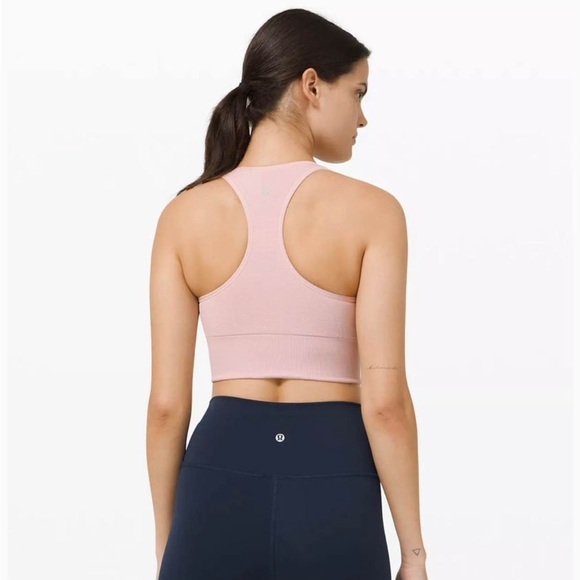 NEW lululemon pink ebb to train bra - Picture 3 of 4